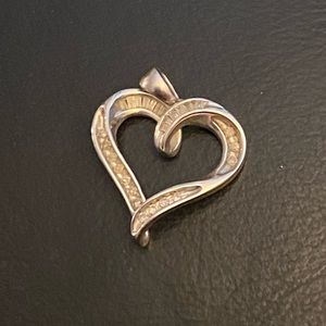 Sterling Silver & Diamond Pendant